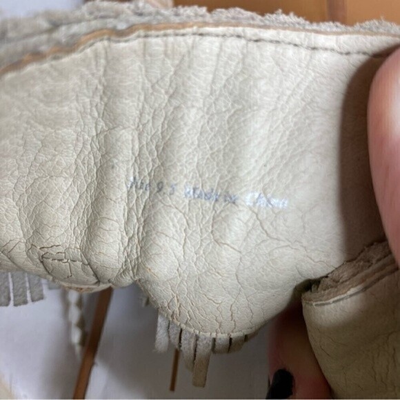 Dolce Vita Reagan Sandals Fringe Ankle Wrap - Picture 7 of 8